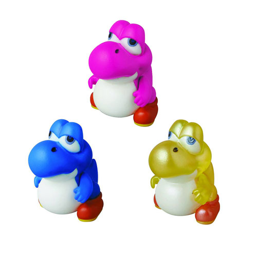 New Super Mario Bros. U Baby Yoshi Series 2 UDF Mini-Figure 3-Pack